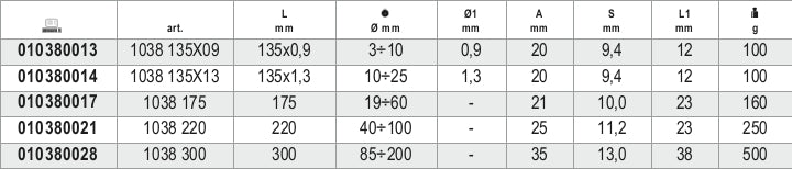 External Circlip Pliers Bent 90 PVC Handles 135mm - Beta Tools 1038 135X13 - Image 4