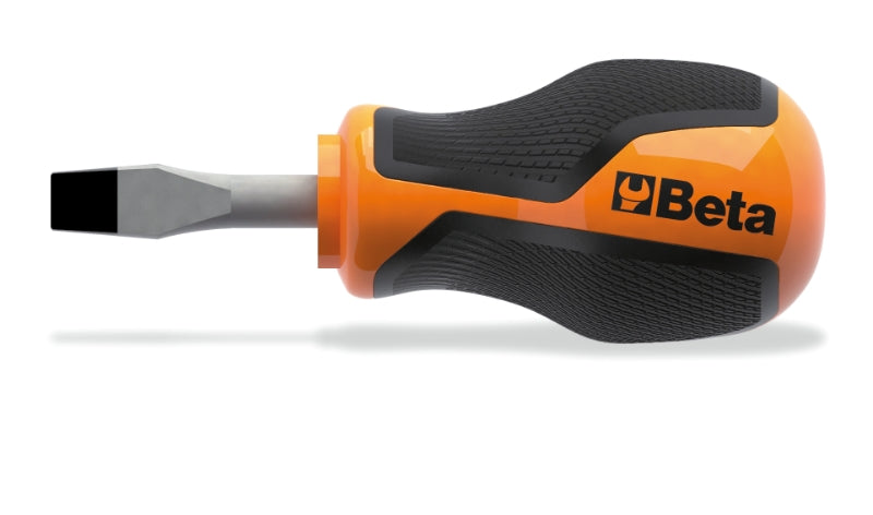 Extra-Short Screwdriver for Slotted Head Screws 0.8x4mm 30mm Length - BetaGRIP 1260N 4X30 - Image 1