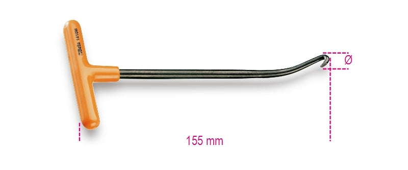 Spring Pulling Hook Wrench 3.5mm - Beta Tools 1410M - Image 2