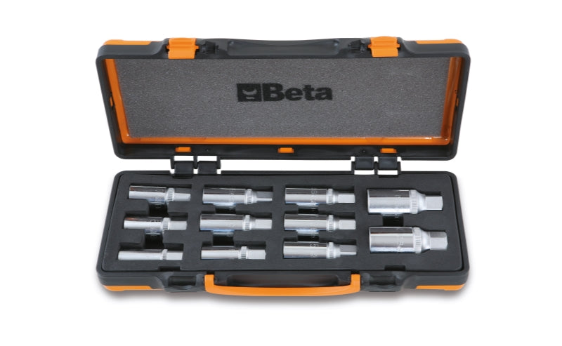 Set of 11 Roller Stud Extractors/Inserters M5 - M16 with Metal Case - Beta Tools 1433/C11 - Image 1