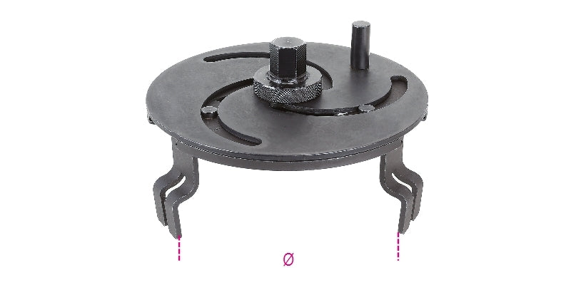 Adjustable Self-Locking Wrench for Tank Floating Ring Nuts 89mm - 170mm - Beta Tools 1482/1 - Image 2