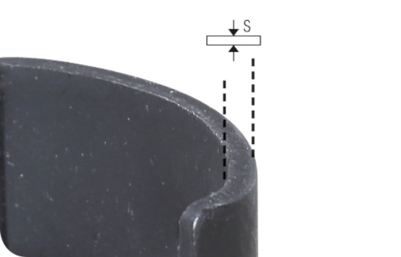 Self-Locking Oil Filter Wrench Left-Hand 60-80mm - Beta Tools 1493X/1 - Image 2