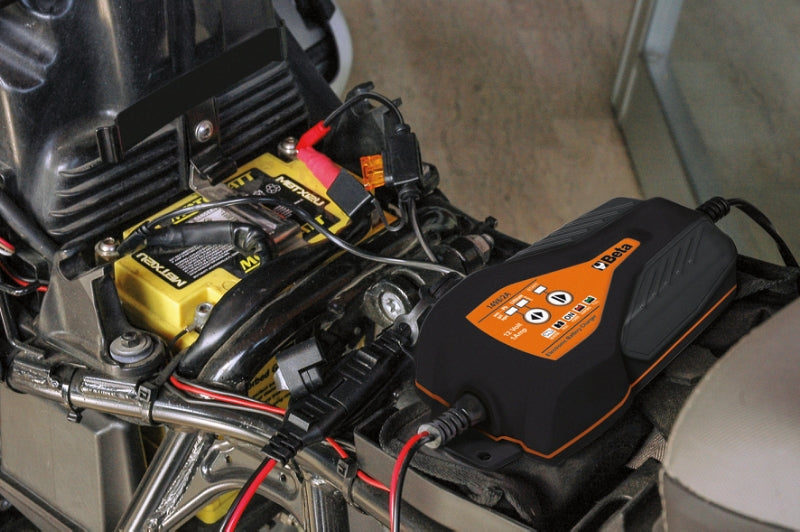 Electronic Motorcycle Battery Charger 12V 1A 2Ah - 40Ah - Beta Tools 1498/2A - Image 2