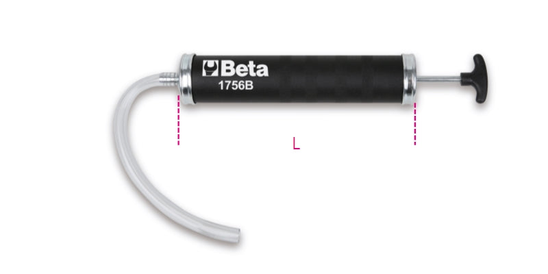 Pen Oiler with Non-Slip Knurl for SAE 10 Oil 500cc - Beta Tools 1756B - Image 1