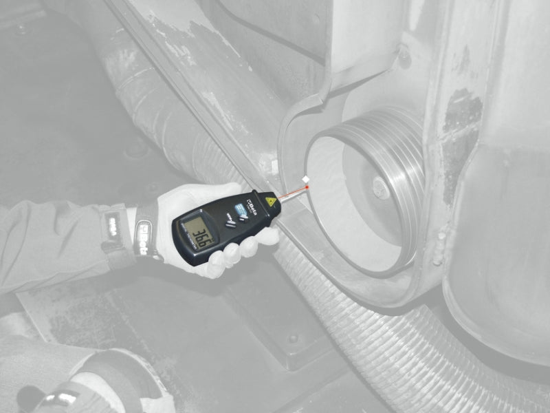 Combination Contact/Non-Contact Digital Tachometer 2.5-99,999 RPM 230mm - Beta Tools 1760/TC2 - Image 4