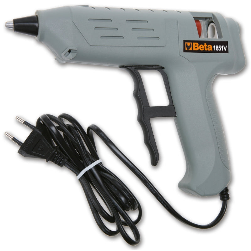 Hot Glue Gun with 12 Thermofusible Glue Sticks 11mm - 12mm - Beta Tools 1851VK - Image 1