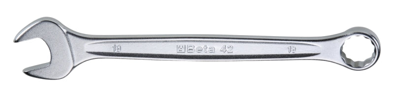 Combination Spanner Wrench Open Offset Ring Ends Chrome-Plated 18mm - Beta Tools 42 18 - Image 1