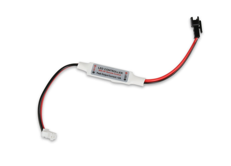 LED Strip Controller with RF Remote for RSC50, Includes Mini Receiver, 5V-24VDC Input, 5A Output, Remote with Brightness Adjustment, 86x40x7mm - BetaRSC50 5000 RSC50/CTR - Image 2