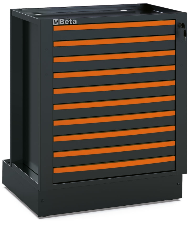 Kit of 10 Colored Drawer Fronts for RSC50, Customizable for Anthracite Grey Worktops - BetaRSC50 5000 RSC50/KFC7016 - Image 2