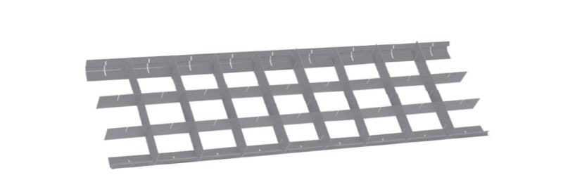 Crossed Partitions for RSC24AXL Drawer 882x367mm 70mm Height - Beta Tools 8889C3/7 - Image 1
