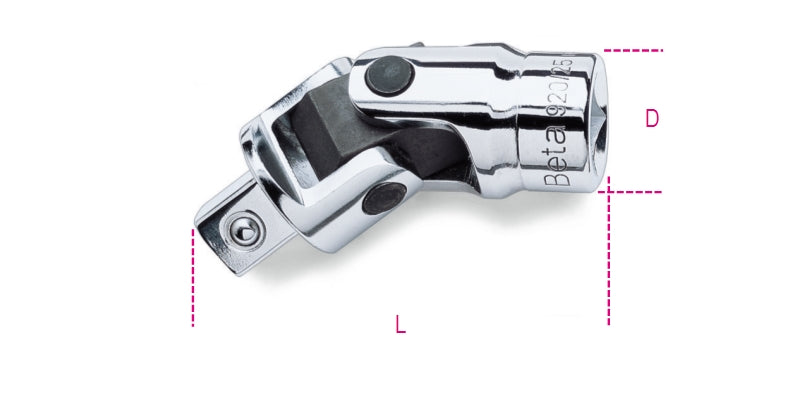 1/2" Drive Universal Joint 75mm - Beta Tools 920/25 - Image 1