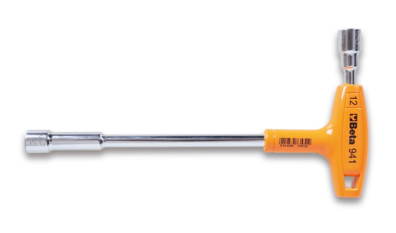 Hexagon/Bi-Hex Socket Wrench with High Torque Handle 10mm - Beta Tools 941 10 - Image 1