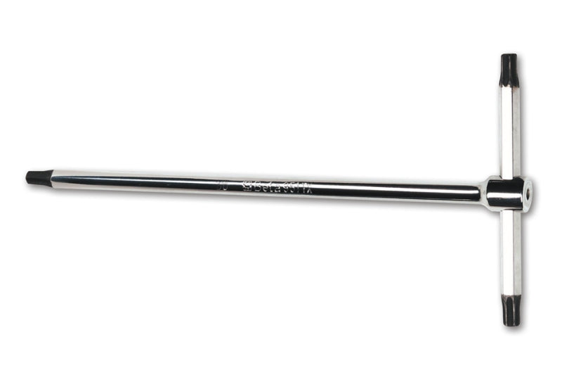 T-Handle Wrench with Three Male Ends for Torx Head Screws T8 - Beta Tools 951TX 08 - Image 1