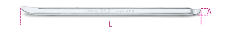 Tyre Lever 500mm Length - Beta Tools 962 500 - Image 1