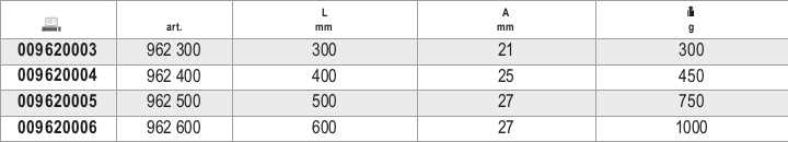 Tyre Lever 300mm Length - Beta Tools 962 300 - Image 3
