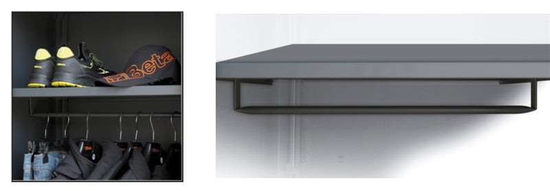 Interior Shelf with Clothes Rail for Tool Cabinet C45PRO AS1 - BetaC45PRO C45PRO A1/RB600 - Image 1