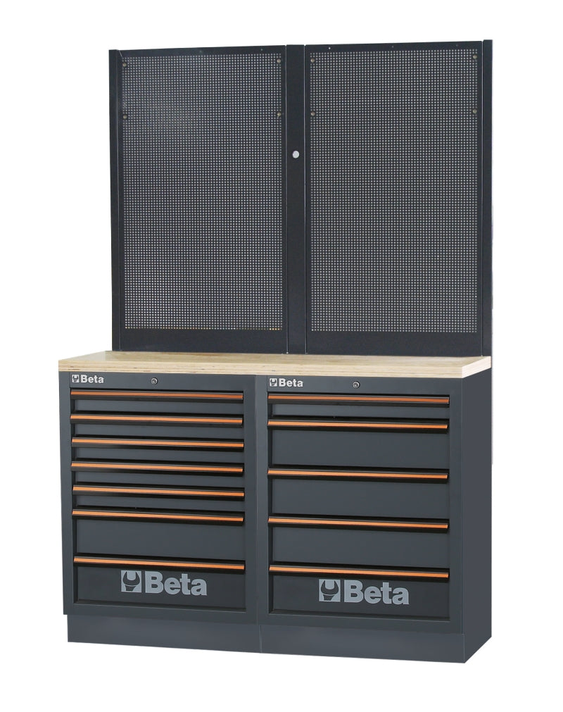 Workbenches with Wood Worktop, Drawers, and Tool Panels - BetaC45PRO C45PRO BPW-1,3 - Image 1