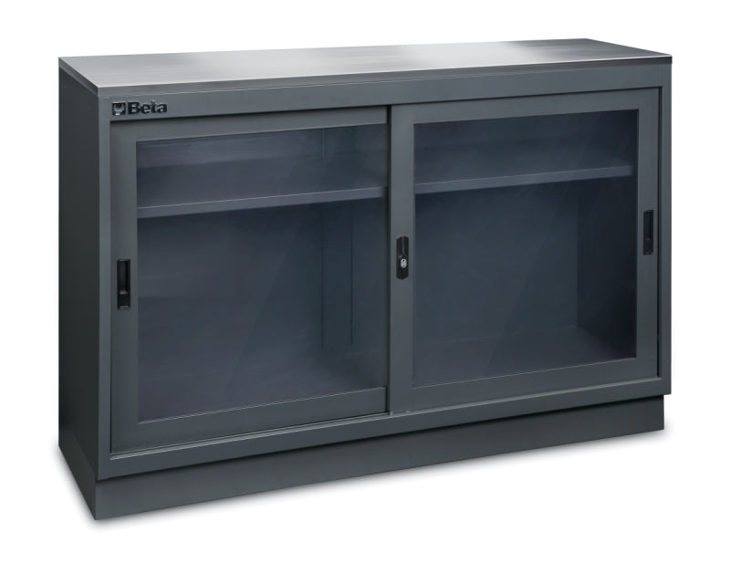 Fixed Module with Clear Polycarbonate Doors and Adjustable Shelf for Workshop - BetaC45PRO C45PRO MAT - Image 3