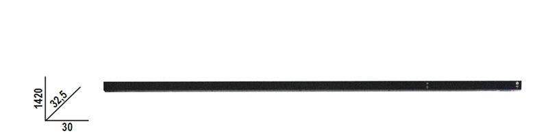 Narrow Side Wall Brackets 1420x32.5mm for Workshop - BetaC45PRO C45PRO SS - Image 1