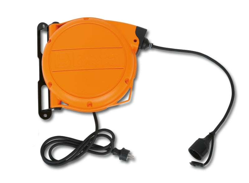 Universal Leg with Built-In 15m Cable Reel, Schuko Socket, Adjustable Feet, Thermal Protection for Workbench - BetaRSC55 C55B/GAE - Image 2