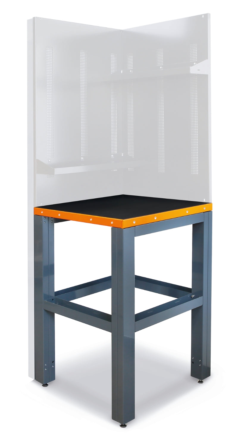 Corner Worktop, 700x700mm, PVC Coated, Hydrocarbon Resistant - BetaRSC55 C55KAI-G - Image 1