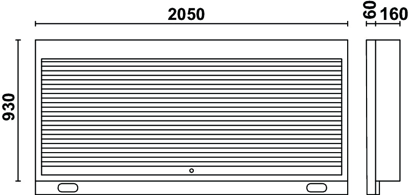 Tool Wall System with Lockable Adjustable Shutter, Perforated Panel, 50-Hook Kit, Power Socket Accommodation, Fits 2m Workbench - BetaRSC55 C55PSE-G - Image 3