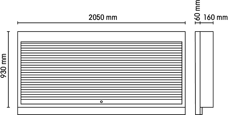 Tool Wall System with Lockable Adjustable Shutter, Perforated Panel, 50-Hook Kit, Fits 2m Workbench - BetaRSC55 C55PS-G - Image 2