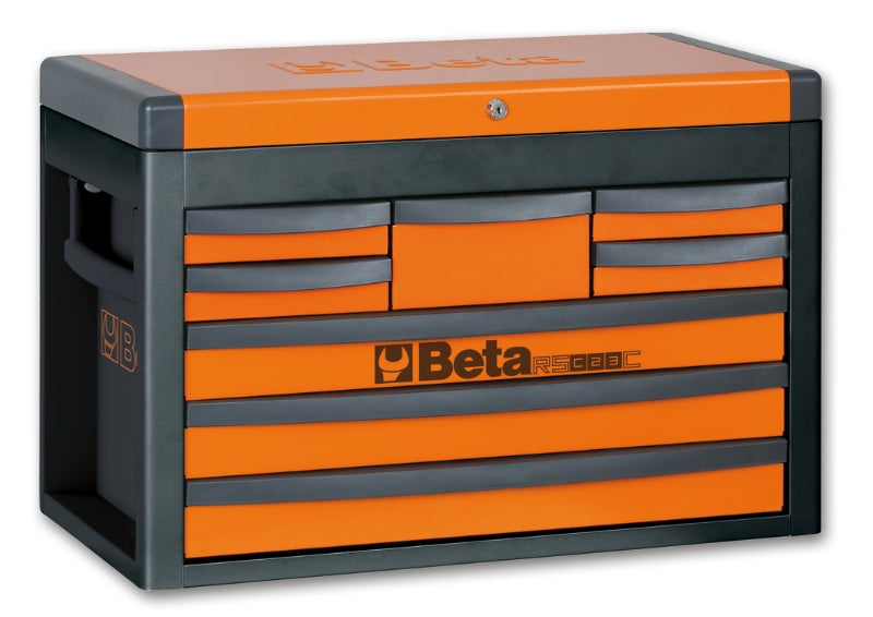 Portable Tool Chest with 8 Drawers and Centralized Lock - Beta Tools RSC23C-O - Image 1