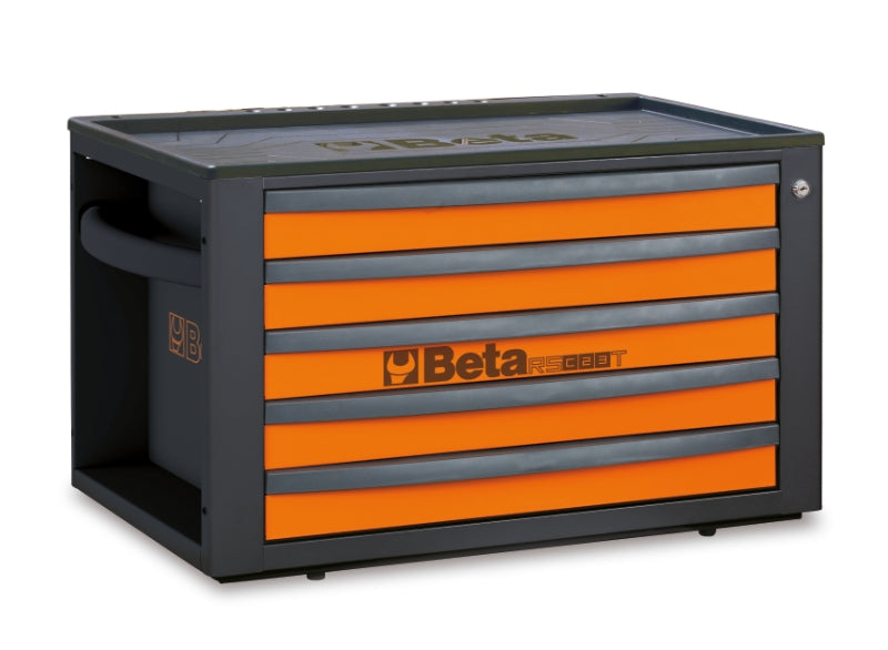 Portable Tool Chest with 5 Drawers and Centralized Lock - Beta Tools RSC23T-R - Image 1