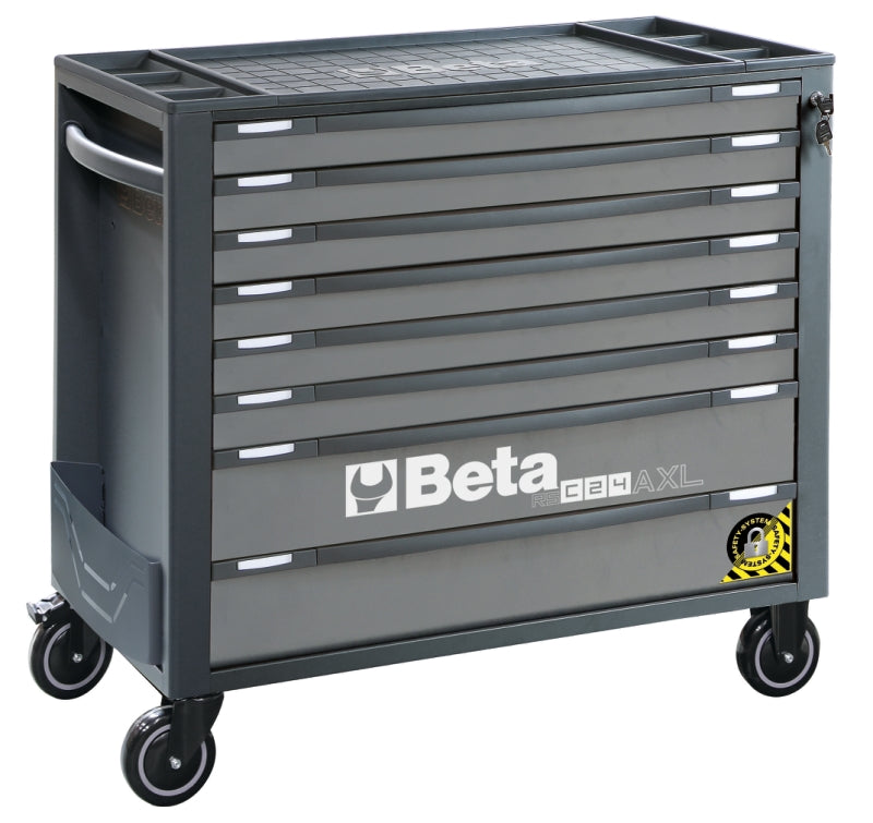 Mobile Roller Cab 8 Drawers Anti-Tilt System Long Model 1000kg Capacity - Beta Tools RSC24AXL/8-A - Image 2
