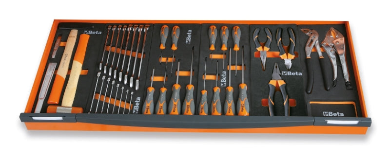 Mobile Roller Cab 8 Drawers Anti-Tilt System Long Model 1000kg Capacity - Beta Tools RSC24AXL/8-O - Image 4