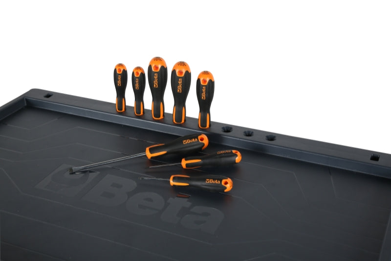 Mobile Roller Cab 8 Drawers Anti-Tilt System Reinforced Worktop 800kg Capacity - Beta Tools RSC24A/8-R - Image 11