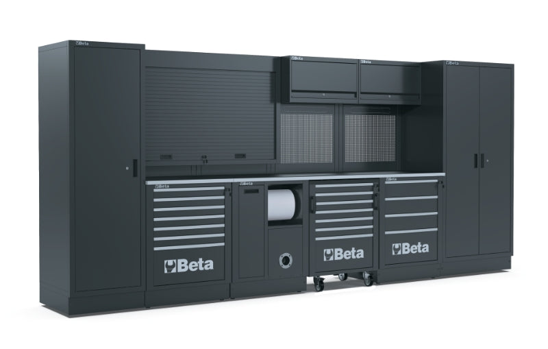 Comprehensive Workshop Equipment Combination RSC50 with Cabinets, Worktops, and Tool Storage - BetaRSC50 RSC50 - Image 1