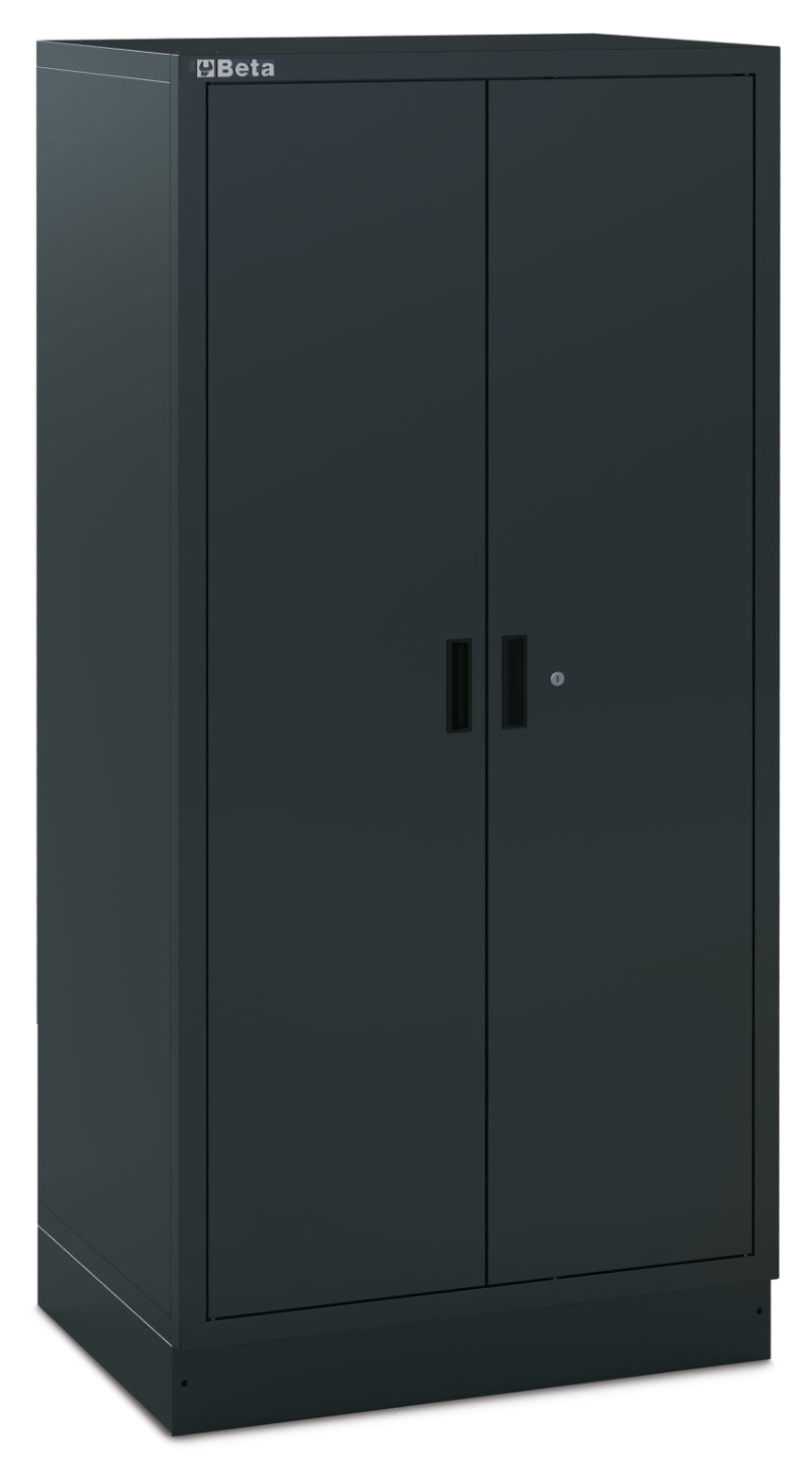 Sheet Metal Two-Door Tool Cabinet for RSC50, 910x615mm Interior, 4 Adjustable Shelves, Lock, Adjustable Feet - BetaRSC50 RSC50 A2 - Image 1