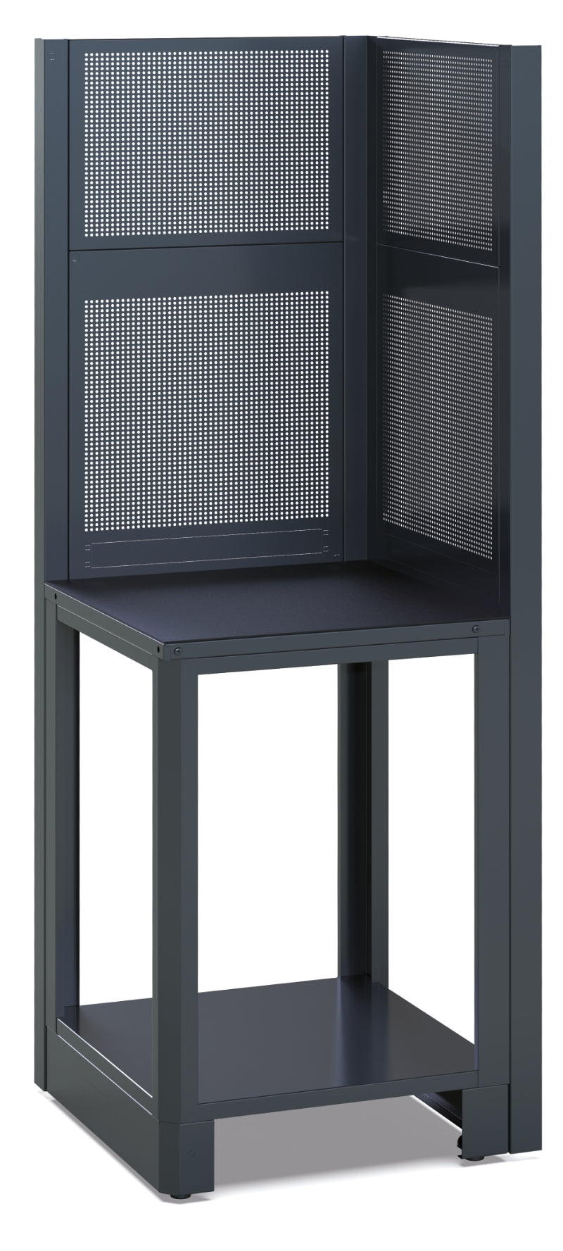 Self-Supporting Complete Corner for RSC50, 630x630mm Worktop, Shockproof PVC Coat, Includes 2 Lower Panels 650x625mm, 2 Upper Panels 650x400mm, Complete Framework - BetaRSC50 RSC50 AC-G - Image 1