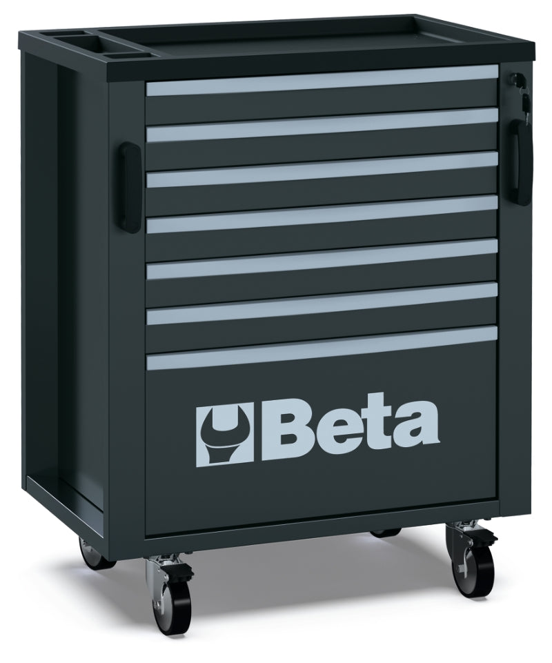 Mobile Roller Cabinet with 7 Drawers for RSC50, 588x367mm, Swivel Castors, Central Lock - BetaRSC50 RSC50 C7 - Image 1