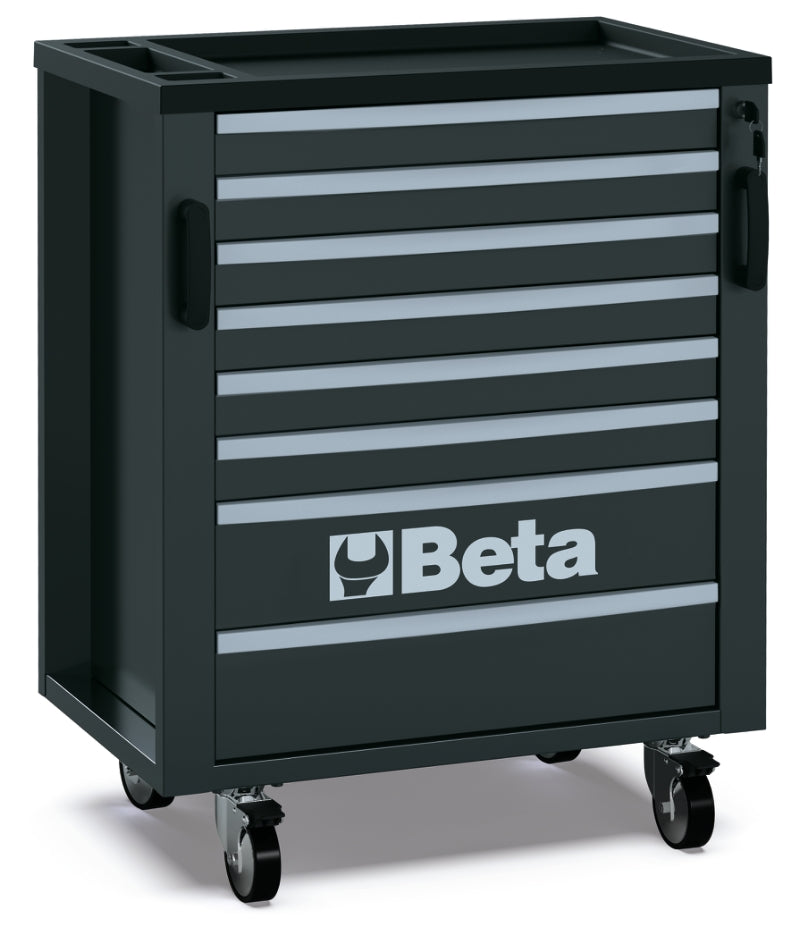 Mobile Roller Cabinet with 8 Drawers for RSC50, 588x367mm, Swivel Castors, Central Lock - BetaRSC50 RSC50 C8 - Image 1