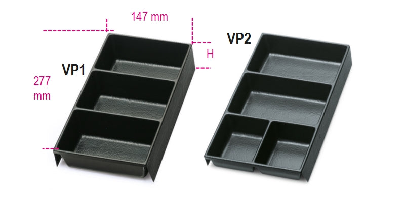 Thermoformed Trays for Small Items 50mm for Roller Cabs RSC22 RSC23 RSC23C - Beta Tools VP1 - Image 1