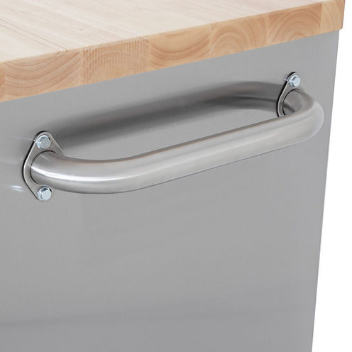 72" Brushed Stainless Steel 15-Drawer Tool Chest