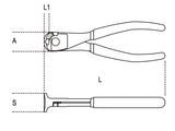 Heavy Duty End Cutting Nippers Bi-Material Handles 160mm - Beta Tools 1088BM 160 - Image 2