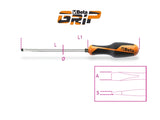 Screwdriver for Slotted Head Screws with Hexagon Bolster 1.6x10mm 200mm Length - BetaGRIP 1260E 10 - Image 3