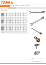 Reversible Ratcheting Combination Spanner Wrench 18mm - Beta Tools 142 18 - Image 9