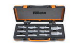 Set of 11 Roller Stud Extractors/Inserters M5 - M16 with Metal Case - Beta Tools 1433/C11 - Image 1