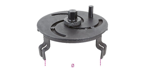 Adjustable Self-Locking Wrench for Tank Floating Ring Nuts 89mm - 170mm - Beta Tools 1482/1 - Image 2
