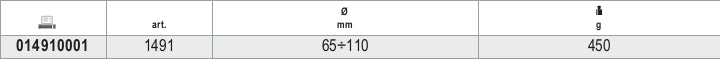 Adjustable Oil Filter Wrench 65-110mm - Beta Tools 1491 - Image 4