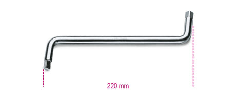 Oil Plug Wrench 8mm x 10mm - Beta Tools 1496/C - Image 1