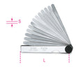 Metric Feeler Gauges with Steel Blades 0.05-0.5mm - Beta Tools 1708/8 - Image 1