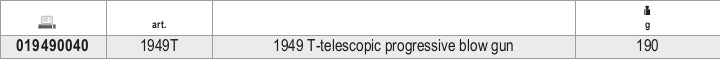Telescopic Progressive Blow Gun with Swivel Tube 165mm-300mm - Beta Tools 1949T - Image 5