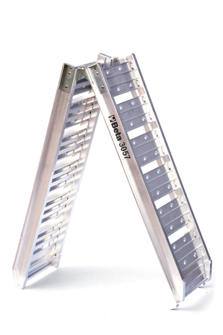 Aluminum Ramp for Loading/Unloading Motorcycles 2220x280mm 350kg Capacity - Beta Tools 3057 - Image 1