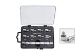 Universal Wrench Set with Interchangeable Head and 10 Bits for Wheel Spokes - Beta Tools 3075/K10 - Image 3